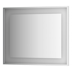 Зеркало в багетной раме со встроенной Led-подсветкой Evoform BY 2204, 75х90 3000 К