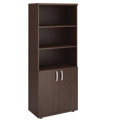 Шкаф высокий полузакрытый МФ Виско Консул/Венге, 820*450*2030 No Brand