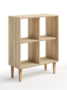 Стеллаж MONOFIX, ОДОС 4 секции, дуб сонома