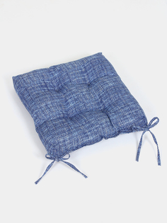 Подушка на стул Lizzy Home 35х35 см цвет синий