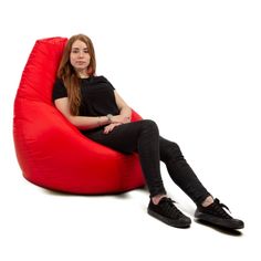 Кресло-груша Kreslo-Puff SUPER OXFORD 53 Красный