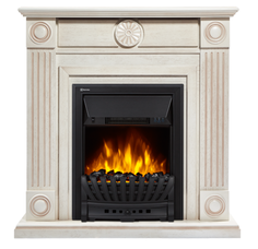 Электрокамин Electrolux Frame Classic шпон белёный дуб с очагом Classic EFP/P- 1020LS