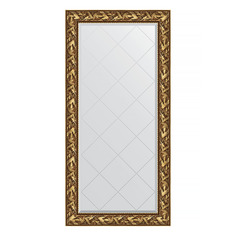 Зеркало с гравировкой в раме 79x161см Evoform BY 4285 византия золото