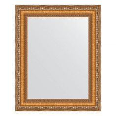 Зеркало в раме 42x52см Evoform BY 3010 золотые бусы на бронзе
