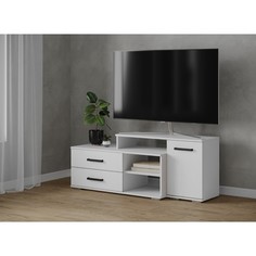 Тумба ТВ Парус-3 1350x425x540 Белый No Brand