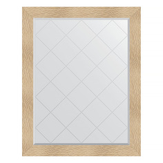 Зеркало с гравировкой в раме 97x122см Evoform BY 4365 золотые дюны
