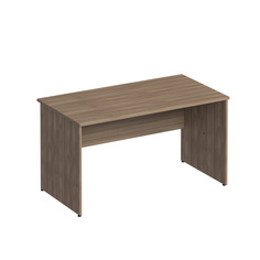 Письменный стол прямой Юнитекс "Комфорт" К.103_ШТ 140х75х75, дуб шамони темный