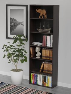 Стеллаж Basic, 600x240x1812, венге Ластра