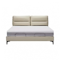 Умная двуспальная кровать Xiaomi 8H Milan Smart Leather Electric Bed S 1.5 m Beige