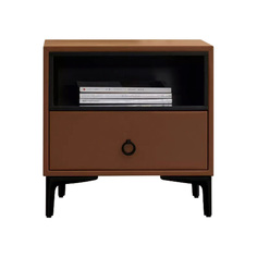 Прикроватная тумбочка Xiaomi 8H Jun Italian Light Luxury Bedside Table Beige (JMG3)