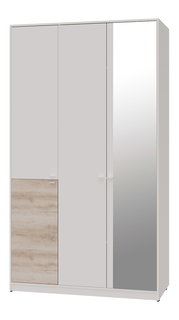 Шкаф для одежды и белья 3-дверный с зеркалом SCANDICA Vendela