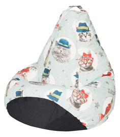 Кресло-мешок Hoff DreamBag L, разноцветный