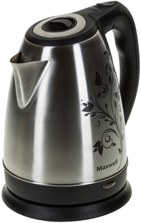 Чайник электрический Maxwell MW-1074ST 1.7 л Silver, Black