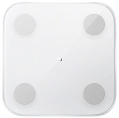 Весы напольные XIAOMI Mi Body Composition Scale 2 белые XMTZC05HM; NUN4048GL, до 150 кг, с No Brand