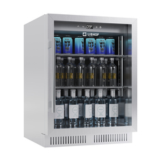 Холодильник Libhof CMB-113 серебристый