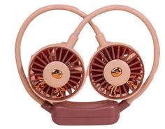 Вентилятор ручной FAN-SQ2236 розовый No Brand