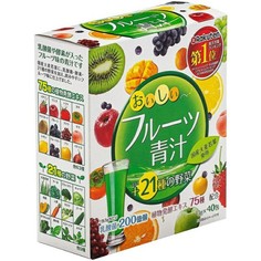 Концентрат Yuwa для приготовления напитков, аодзиру с фруктами, яблоко, манго, 20 х 3 г