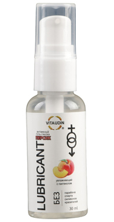 Интимный гель-смазка "Vita Udin" с ароматом персика (дозатор) 30 мл