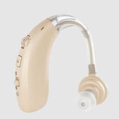 Слуховой аппарат заушный KUPLACE Hearing Aid 360 с зарядным устройством функцией bluetooth