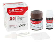 Материал Омега-Дент для пломбирования корневых кан Цинкоксид Эвген паста с формальдегидом