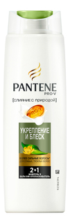 Шампунь Pantene Слияние с природой Укрепление и блеск 400 мл