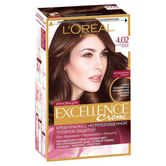 Краска для волос LOreal Paris Excellence тон 4,02 Пленительный каштан