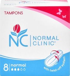 Тампоны для критических дней normal (3 капли) NORMAL Clinic, 8 шт