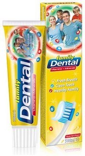 Зубная паста Dental Family Vitamins+Minerals Rubella, 100 мл