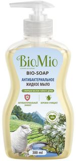 Туалетное жидкое мыло BioMio Чайное дерево антибактериальное гипоаллергенное 300 мл