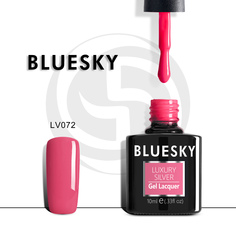 Гель-лак №072 Luxury Silver 10 мл, BLUESKY