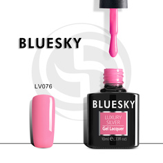 Гель-лак №076 Luxury Silver 10 мл, BLUESKY