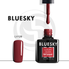 Гель-лак №128 Luxury Silver 10 мл, BLUESKY