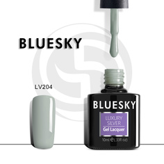 Гель-лак №204 Luxury Silver 10 мл, BLUESKY