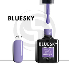 Гель-лак №211 Luxury Silver 10 мл, BLUESKY
