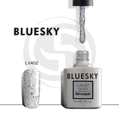 Гель-лак №402 Luxury Silver 10 мл, BLUESKY