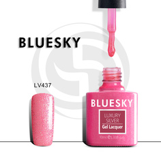 Гель-лак №437 Luxury Silver 10 мл, BLUESKY