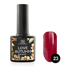 Гель-лак №23 Красный Love autumn 10 мл, TNL
