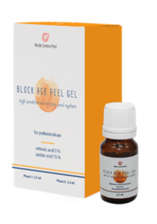 Желтый пилинг Medic Control Peel Block Age Peel Gel набор на 1 процедуру