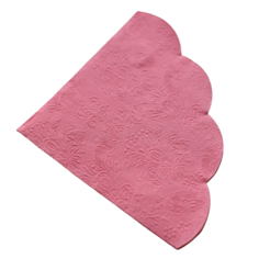Набор из: 1. Салфетки бумажные трехслойные круглые Барокко. Античный розовый x 3 шт. Мята