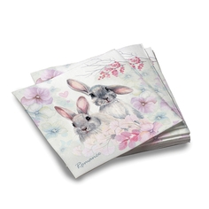 Бумажные салфетки для праздника ND Play Кролики Символ года 20 шт