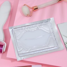 Патч для губ с кристаллами серебра No Brand