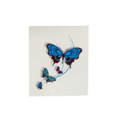 Татуировка на тело Toomix Голубые бабочки