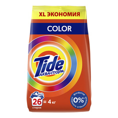 Стиральный порошок Tide Color автомат для цветного белья 4 кг