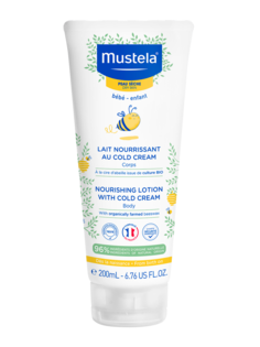 Лосьон питательный Mustela с кольд-кремом, 200 мл