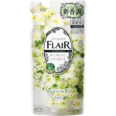 KAO Flair Fragrance Кондиционер для белья с ароматом белых цветов 400 мл., (мягкая упак... КАО