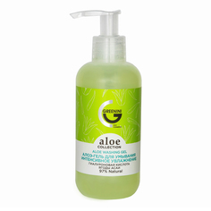 Алоэ-гель для лица Greenini Aloe collection интенсивное увлажнение 200 мл