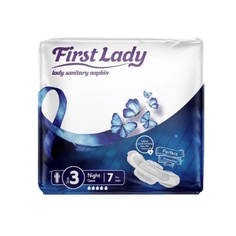 Прокладки гигиенические First Lady ночные 7 шт