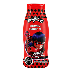 Шампунь-бальзам Miraculous Леди Баг 2 в 1 легкое расчесывание 400 мл