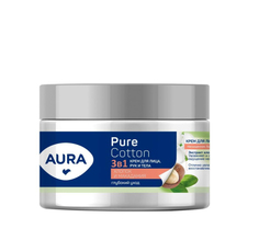 Крем Aura 3в1 для лица, рук и тела, 250 мл