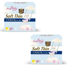 Прокладки Lady Kitty гигиенические Mini 18 см, 2 уп. х 15 штук